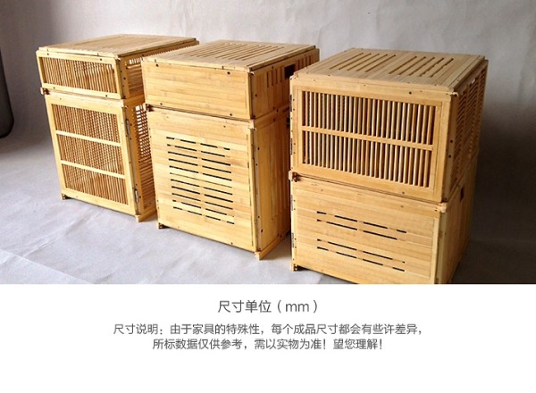 竹制收纳床头柜DIY多功能储物方形现代简约实木北欧日