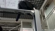 你从没见过这样打扫卫生的吧