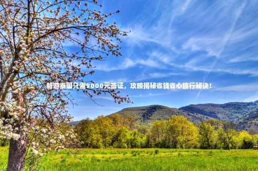 畅游泰国只需9000元签证，攻略揭秘省钱省心旅行秘诀！