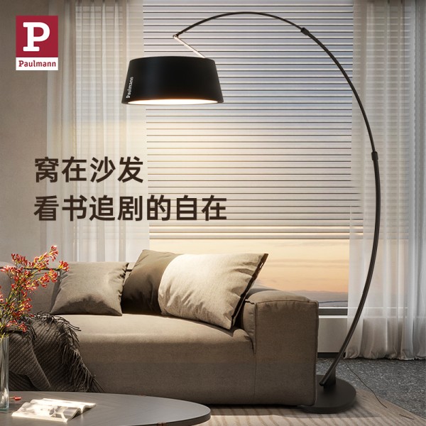 现代简约柏曼钓鱼灯 - 客厅立式装饰灯