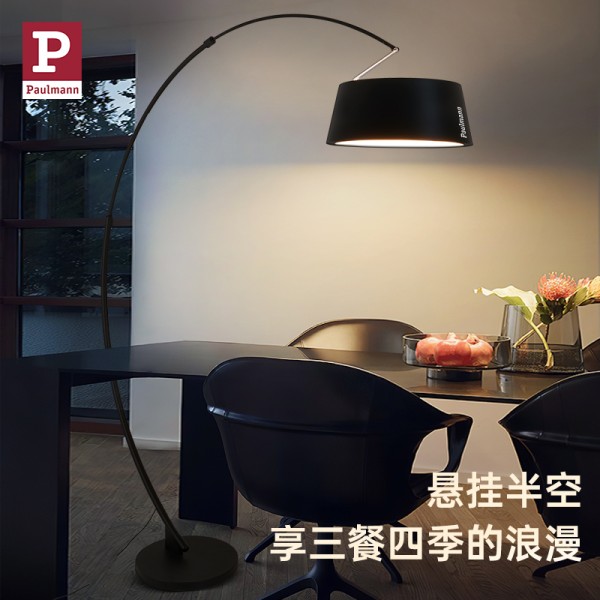 现代简约柏曼钓鱼灯 - 客厅立式装饰灯