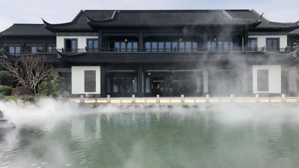 舟山门楼中式建筑翻新,中式建筑