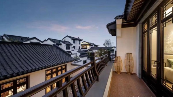 舟山门楼中式建筑翻新,中式建筑