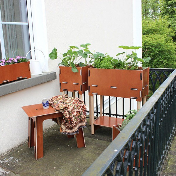 Urban Gardening mit WERKHAUS destinature, Werkhaus Design + Produktion GmbH Werkhaus Design + Produktion GmbH 露臺 植物與花