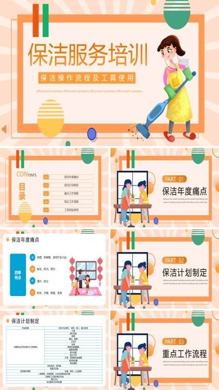 保洁服务培训PPT