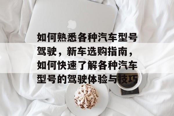 如何熟悉各种汽车型号驾驶，新车选购指南，如何快速了解各种汽车型号的驾驶体验与技巧