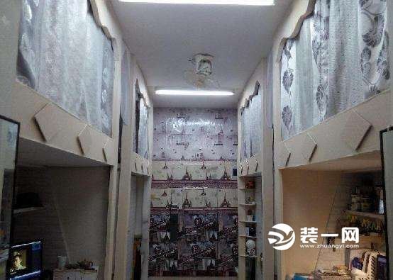 大学生寝室效果图