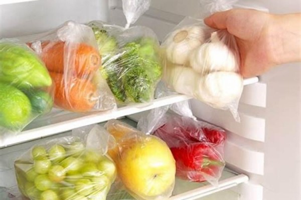 塑料袋存果蔬注意通气