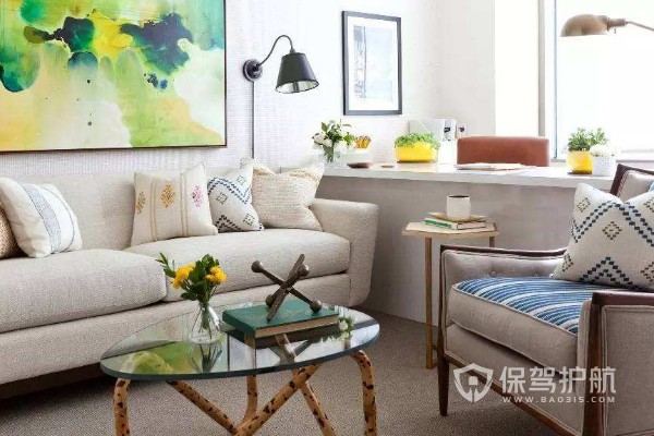 客厅软装搭配效果-保驾护航装修网