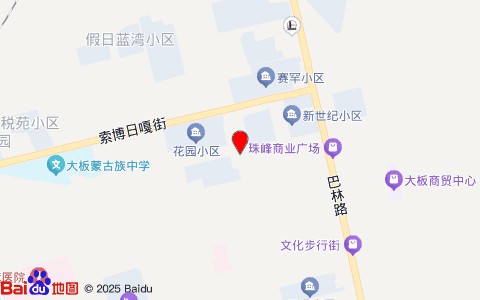 速洁干洗店位置示意图