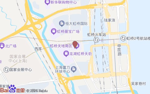 玖月初手作艺术生活馆(虹桥天地购物中心店)位置示意图