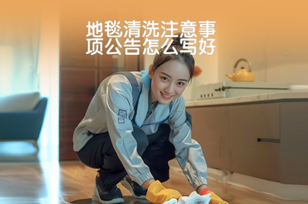 地毯清洗注意事项公告怎么写好-58同城