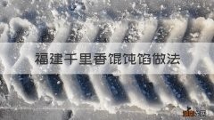 福建千里香馄饨馅做法