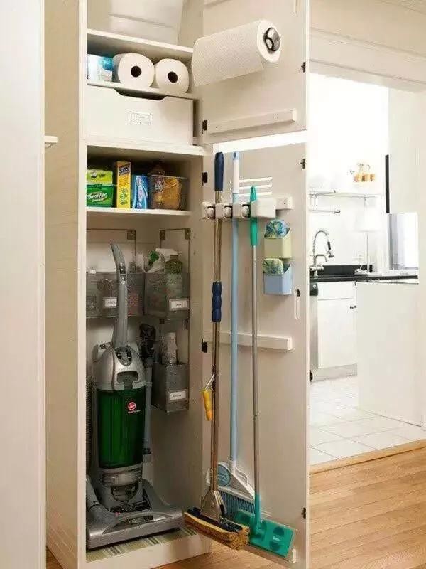 【家居妙招】给你的清洁工具安个家