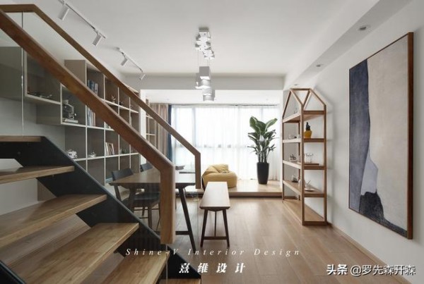 130㎡木质简约——非传统客厅布局形式，打造亲子互动空间