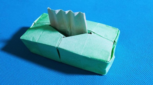 折纸王子教你折纸巾盒5-2简单又漂亮讲解详细一学就会-折纸大全-折纸