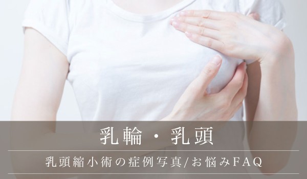 乳頭縮小術の症例写真/お悩みFAQ