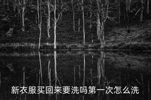 新衣服买回来要洗吗第一次怎么洗