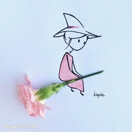 简单手绘与生活小物结合 DIY女孩日常生活 - www.youjiao5.com