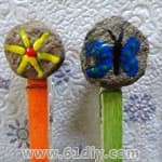 儿童手工制作个性夹子