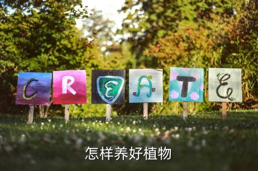 怎样养好植物