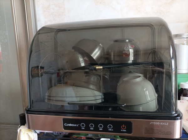 康宝消毒柜家用小型台式 碗筷茶杯婴儿奶瓶刀架立式消毒碗柜 紫外线烘干免沥水厨房收纳柜ZTD30-KH1Z晒单图