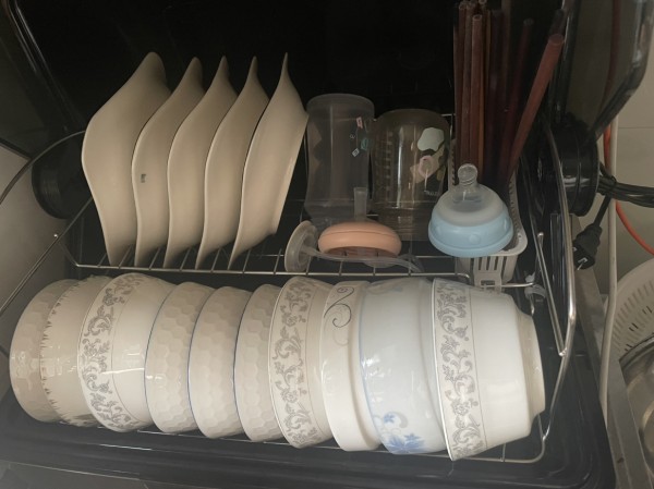 康宝消毒柜家用小型台式 碗筷茶杯婴儿奶瓶刀架立式消毒碗柜 紫外线烘干免沥水迷你厨房收纳柜ZTD42-KH1Z晒单图