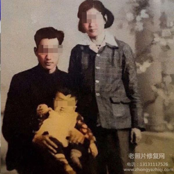 老相片的材质有哪些,如何修复上色老照片?