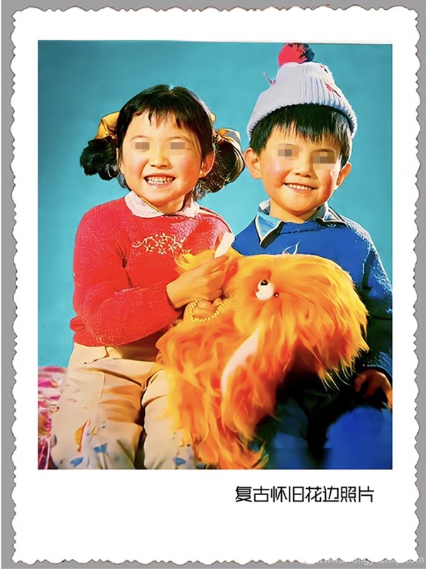 老照片的基本构造和老照片的复原翻新方法