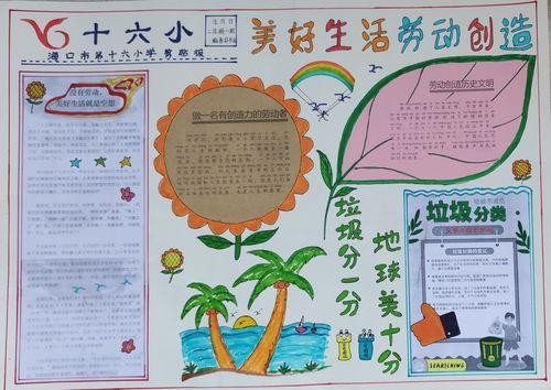 劳动创造美好生活环境保护手抄报 环境保护手抄报