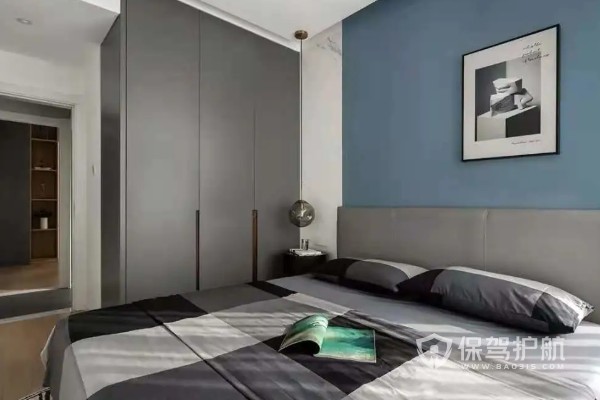 现代简约风格卧室装修效果图-保驾护航装修网