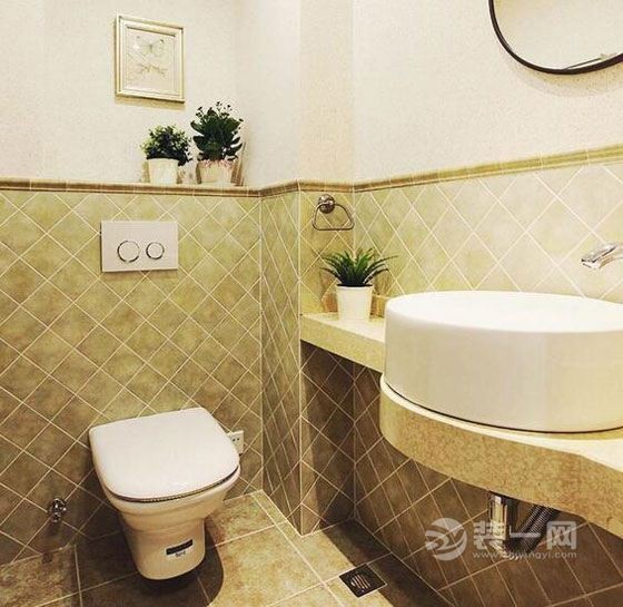 卫浴间装修效果图