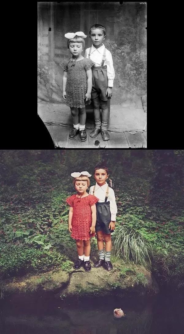 其实你家的老照片，也能变成艺术品