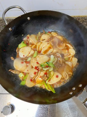 江西汤煮年糕,儿时的味道,Q弹软糯的做法 步骤5