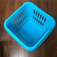脏衣篮、手提篮、收纳篮 PP E-779蓝色