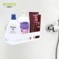 雅奇 吸盘置物架 洗手间吸盘化妆品收纳架 吸壁式浴室收纳置物架