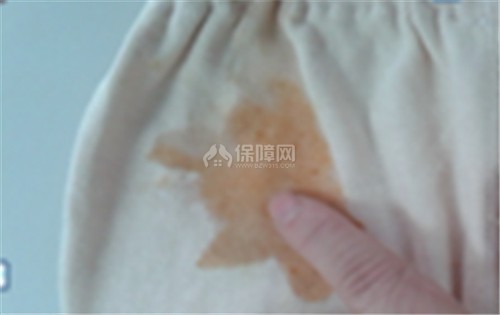 衣服沾上果汁