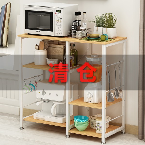 灵活收纳提升厨房生活品质诗情画意微波炉架推荐