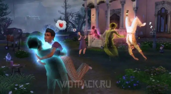 Призраки в The Sims 4