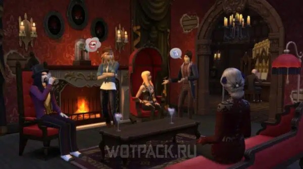 Вампиры в The Sims 4
