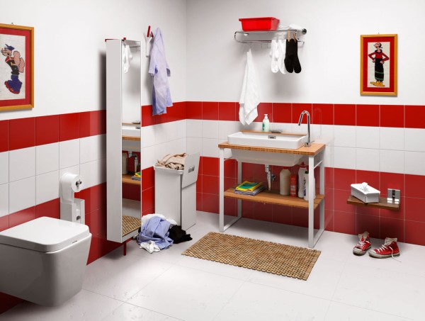 homify Eclectic style bathroom