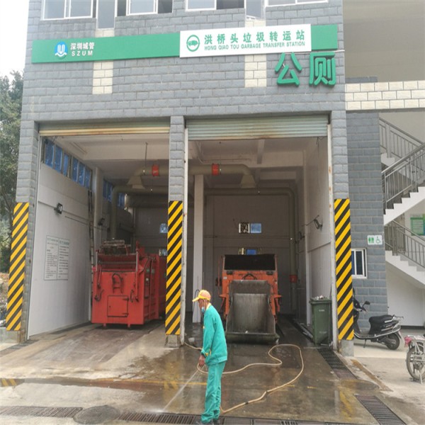 生活垃圾站除臭设备运作方式,空气净化除臭设备,自动感应