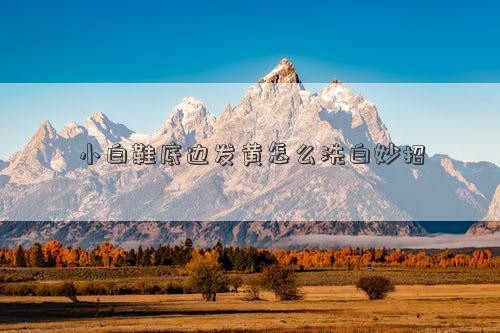 小白鞋底边发黄怎么洗白妙招