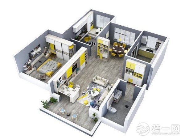 智能家居系统效果图