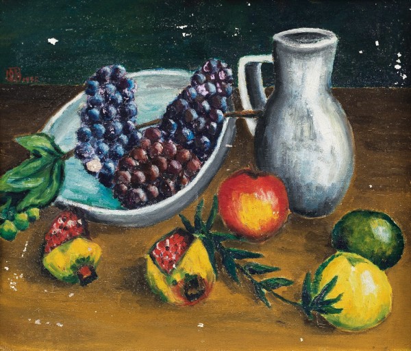 1935年作 静物 布面油画