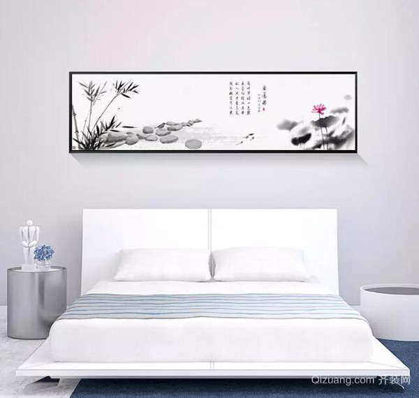 床头墙装饰画挂什么好