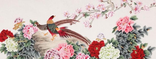 床头装饰画挂什么好，最适合卧室的花鸟画欣赏