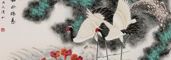 床头装饰画挂什么好，最适合卧室的花鸟画欣赏