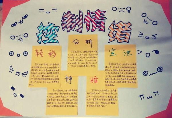 情绪手抄报图片大全