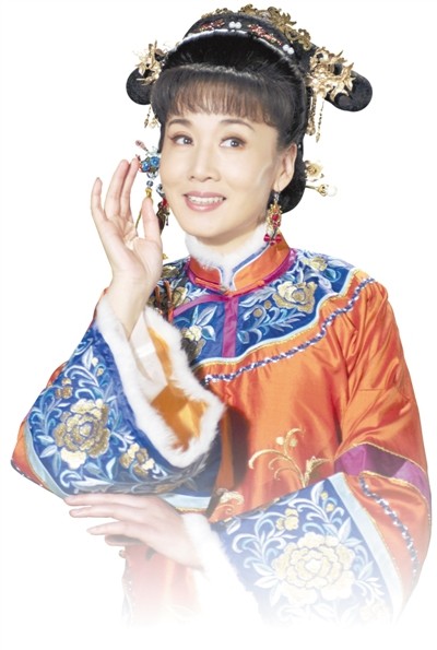 图为10月13日韩再芬在国家大剧院演出《徽州往事》剧照。